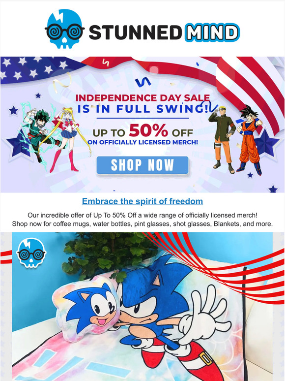 Happy 4th of July! Enjoy Spectacular Savings Up To 50% Off!