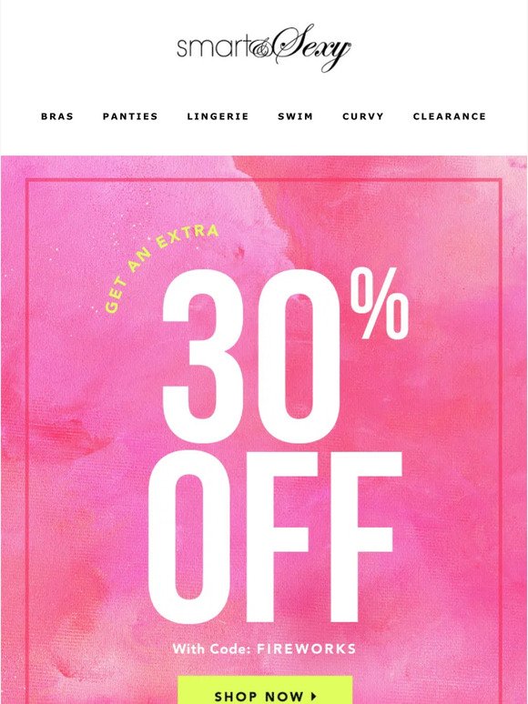 Last Chance for 30% OFF