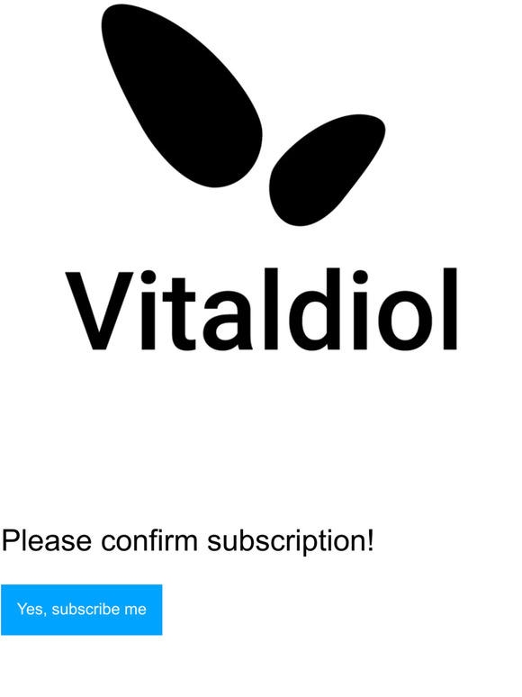 Please confirm your subscription