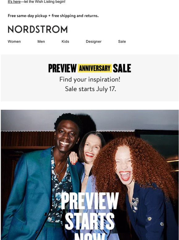 Nordstrom Preview Anniversary Sale NOW 💛 Milled