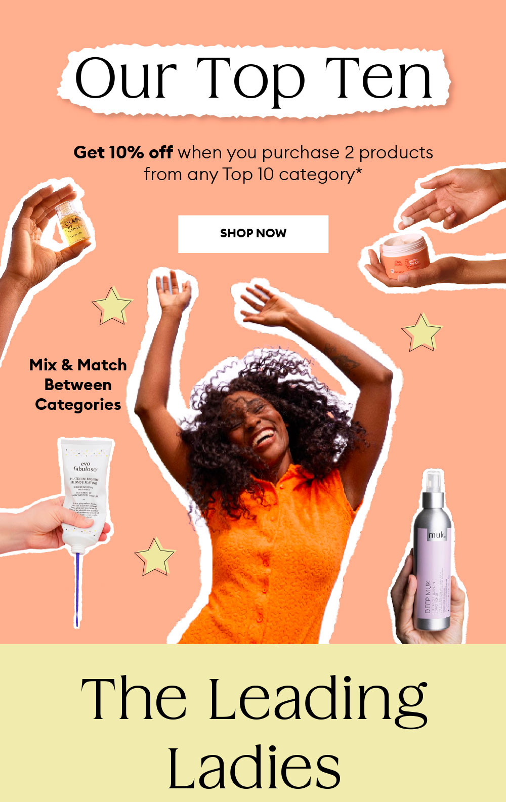 Oz Hair and Beauty Introducing Our Top Ten! Milled