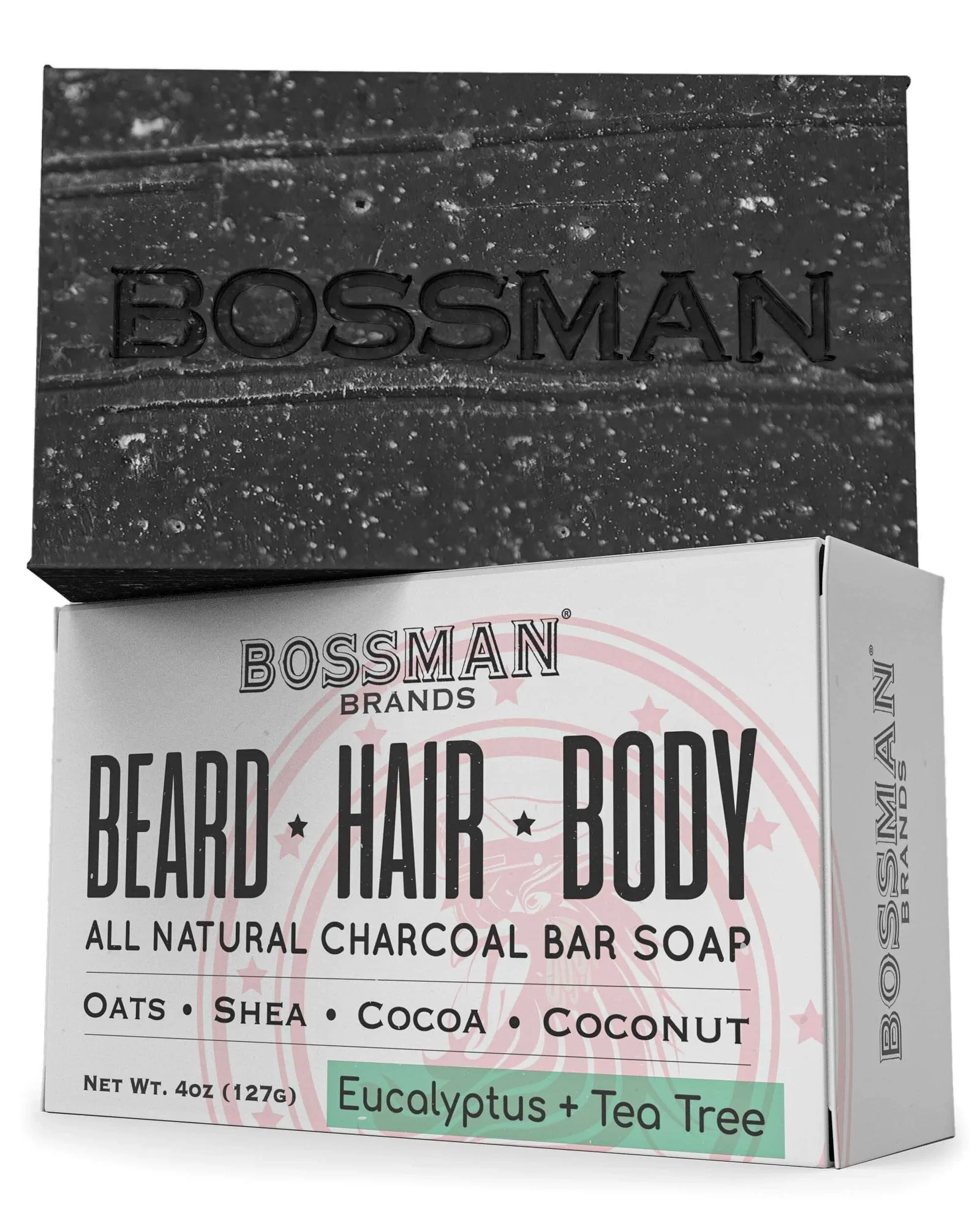 Image of All Natural Exfoliating Beard, Hair & Body Bar Soap