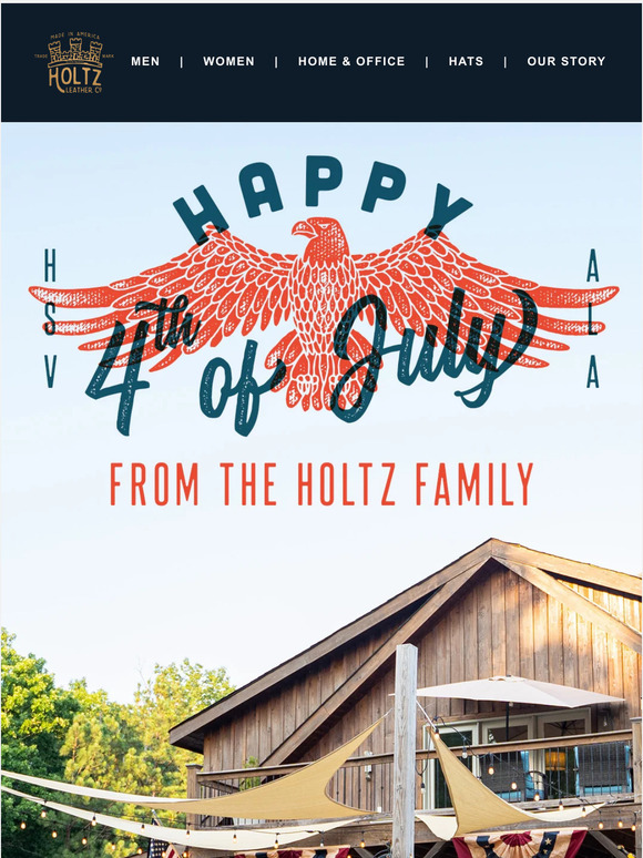 Made in the USA, the Holtz Way!