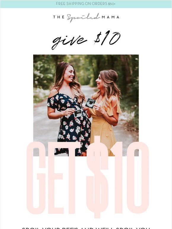 Unlimited $10 Gift Cards for You & Your Bestie!