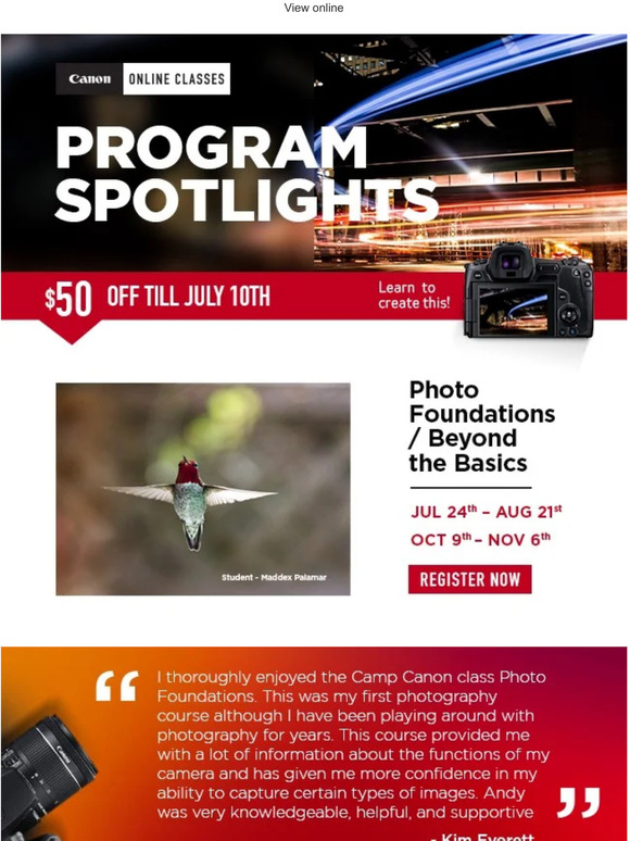 Unlock Your Camera's Potential: Enroll in Our Photo Foundations Online Class Today!