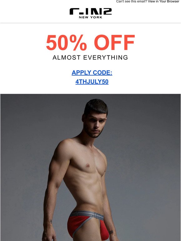 Don't Miss Out! Enjoy 50% OFF almost everything