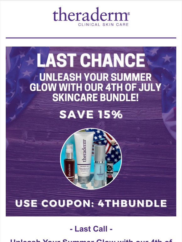 ⌛ Last Chance: Grab Your Radiant 4th of July Skincare Bundle Before It's Gone!