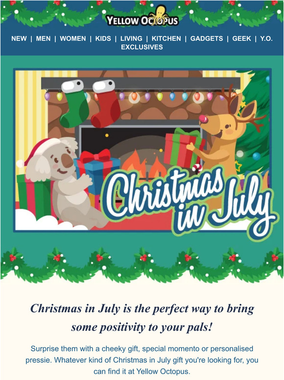 Celebrate A Cosy Christmas In July 🎅