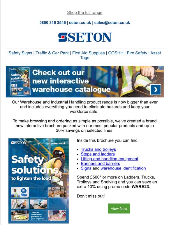 The latest warehouse safety solutions