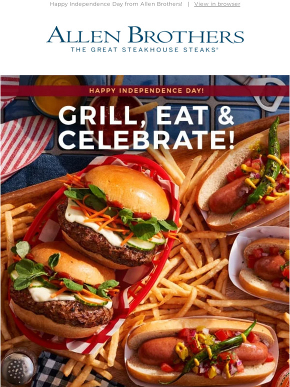 Allen Brothers Steaks: Fall Feasts! Unforgettable Porterhouse Steaks ...