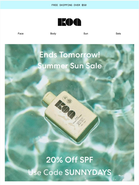 One day left for 20%!