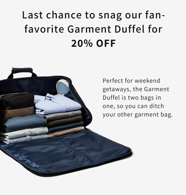 Pack all you need for your summer plans, wrinkle-free.