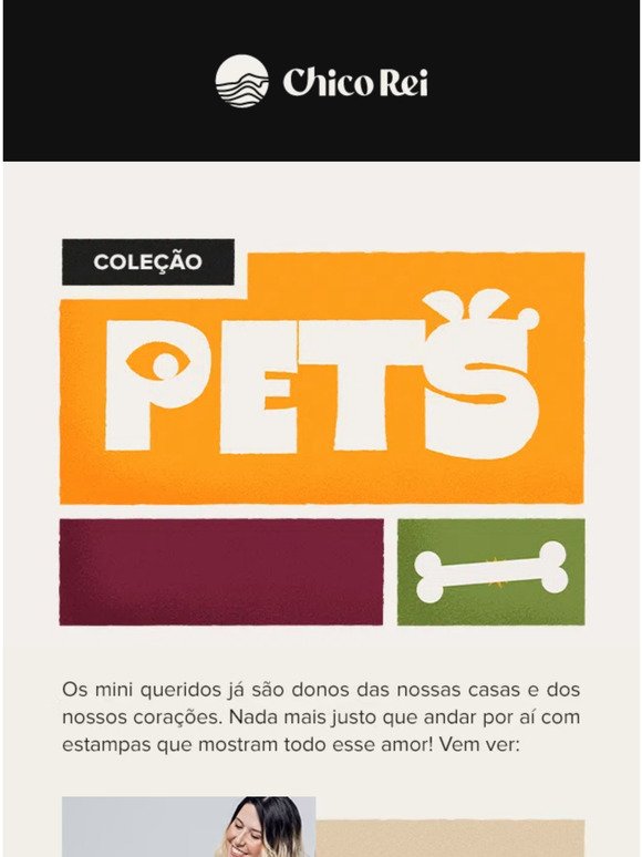 Lançamento pet friendly! 🐾