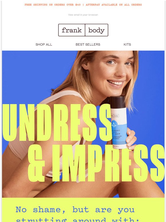 Frank Body ⚠️ How to get the most out of my new body serum. Milled