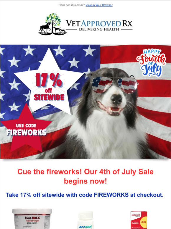 🎆 Our 4th of July Sale Ends Soon!