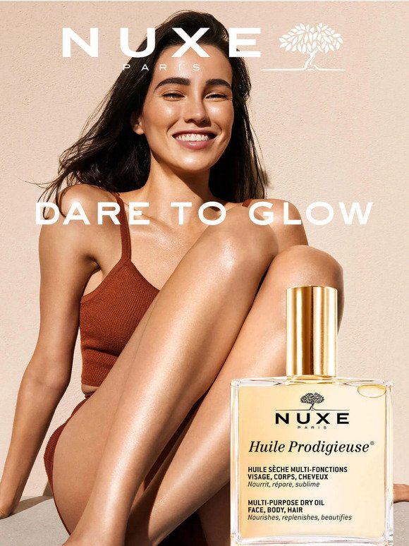 💛✨ Dare to glow with Huile Prodigieuse® dry oil