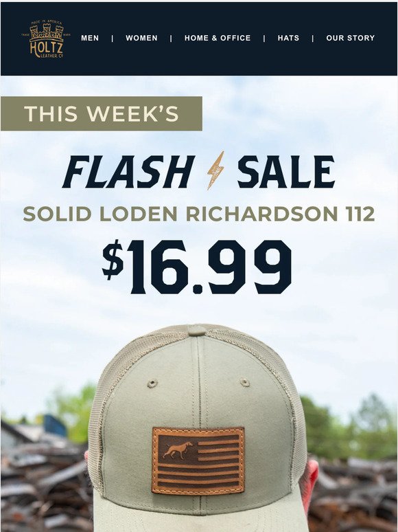 FLASH SALE - $16.99 Solid Loden 112s