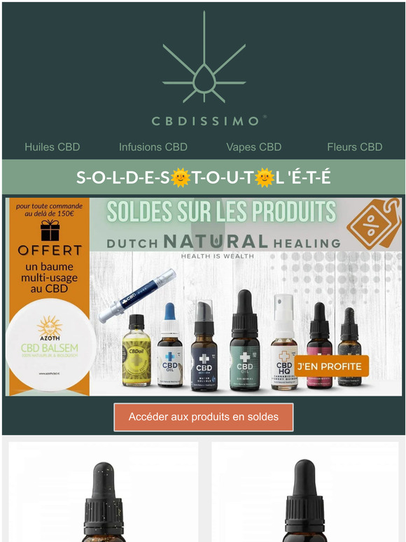 , 🌞 c'est le moment d'en profiter | soldes d'été CBD