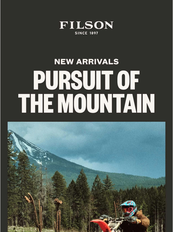 Filson New Arrivals & Fall Staples Milled