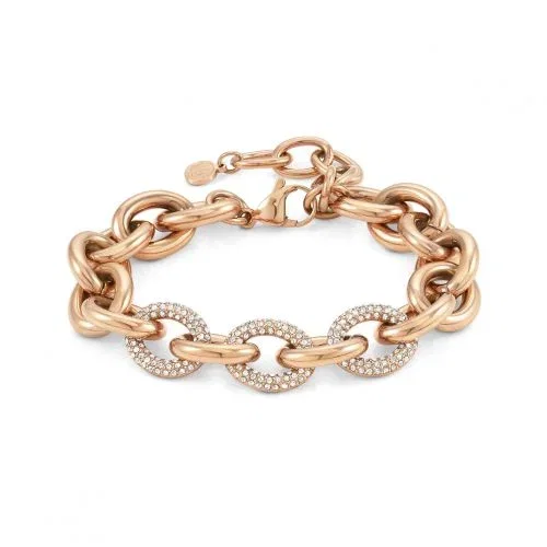Image of Affinity Rose Gold & CZ Bracelet