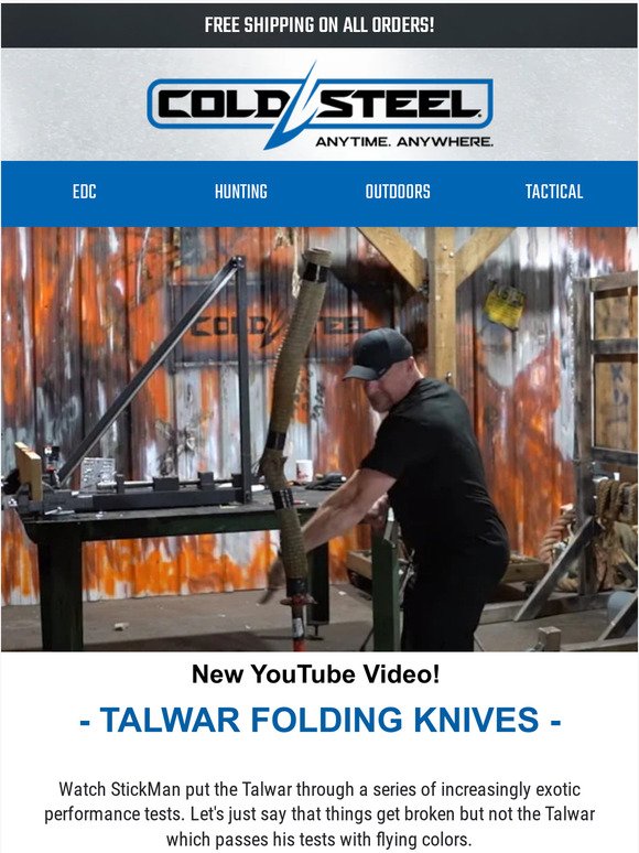 Talwar Folding Knives | New YouTube Video