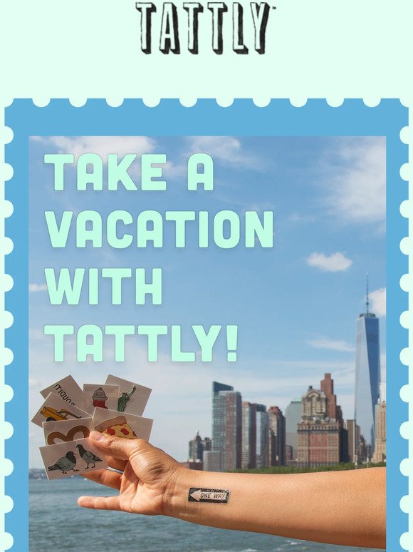 Tattly For Your Vacation