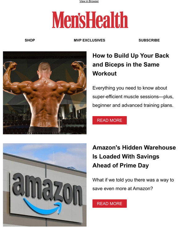 Men'sHealth: The Best Way to Build Up Your Back and Biceps in the Very ...