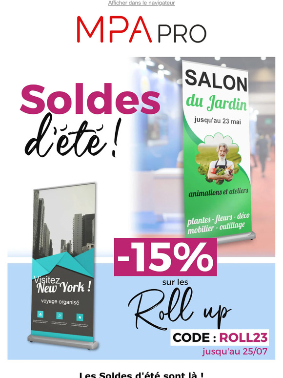 N'oubliez pas votre promo 🎁