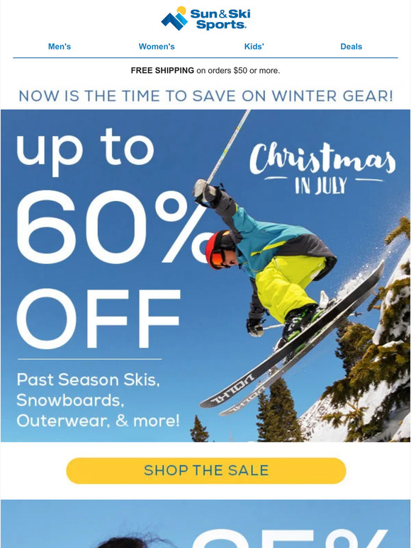Sun & Ski Sports Up To 60 Off during Christmas in July Milled