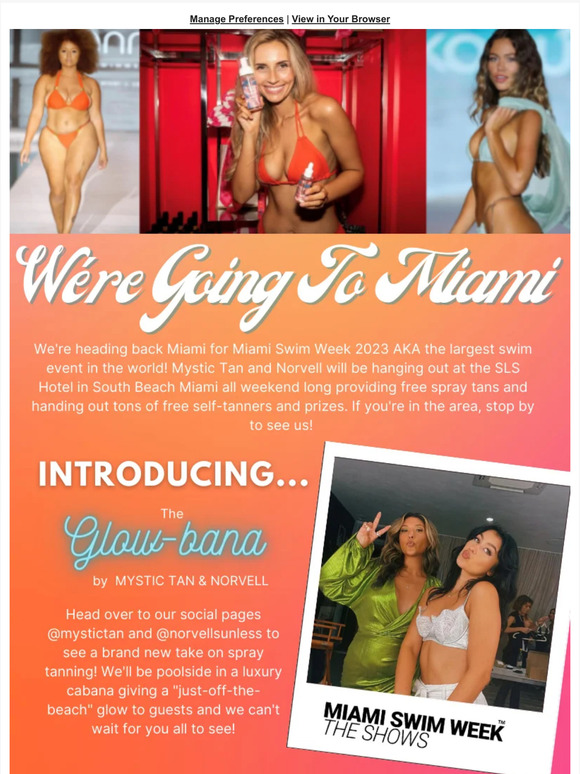 We're Heading to Miami & Giving You 30% Off ALL Self-Tanners!👙✨😎