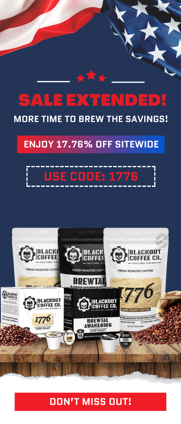 Blackout coffee company extra extra our sale just got extended