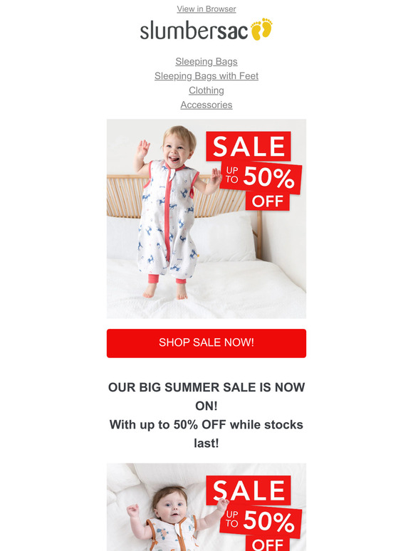 Slumbersac sale hot sale