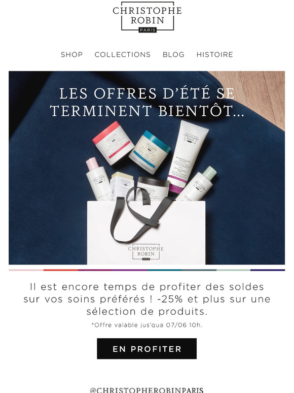 Offres d'été : dernière chance ! ☀️