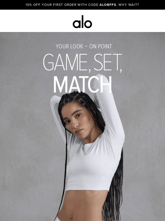 Alo Yoga: Tennis skirt time | Milled