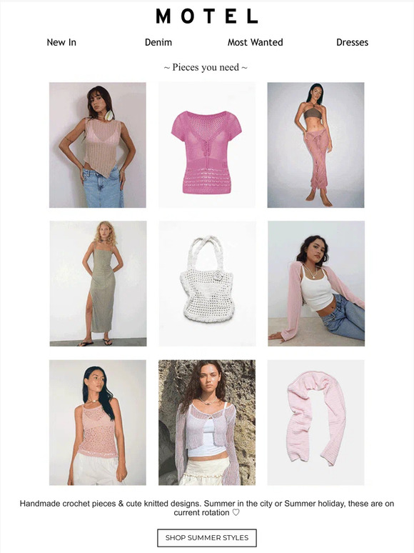 Summer knits ❥