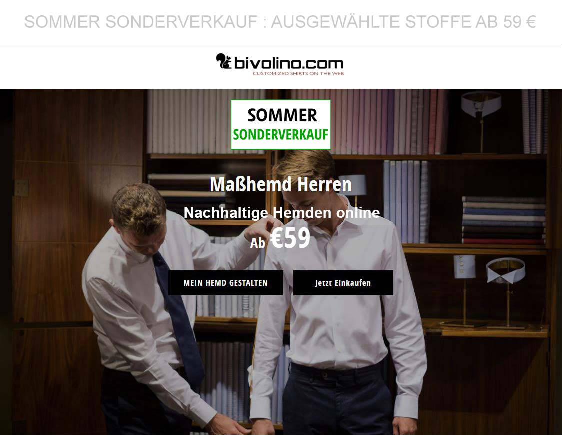 Masshemd Herren