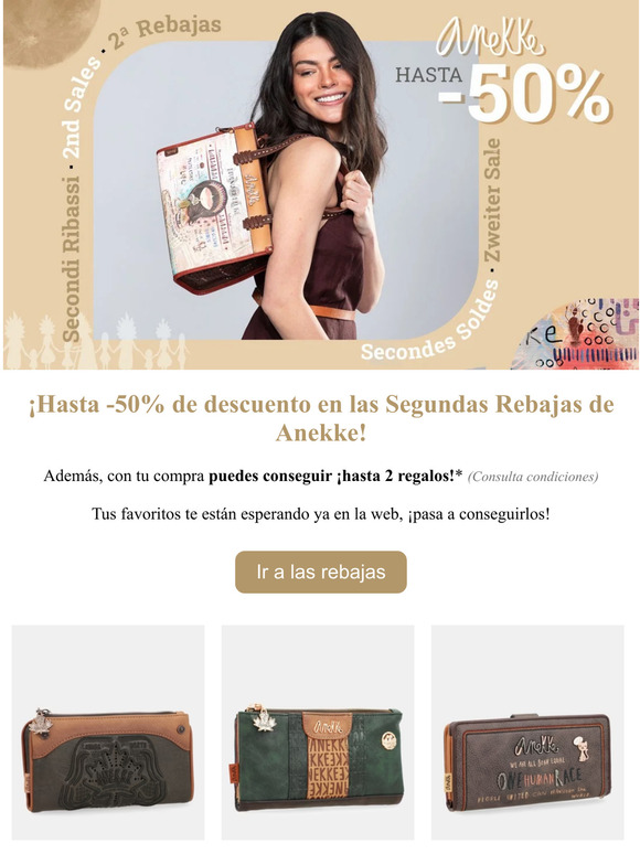 Hasta -50%, ¡Segundas Rebajas! 💖