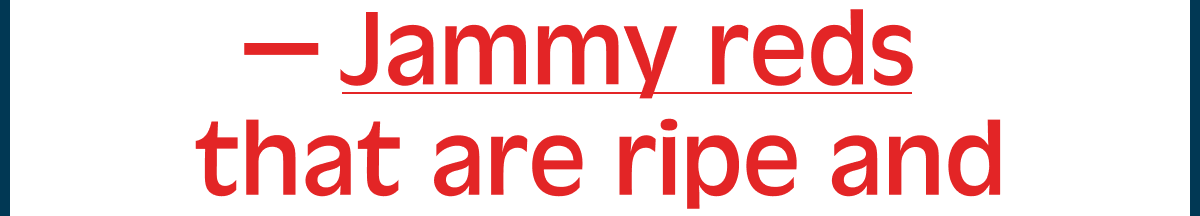 Jammy Reds