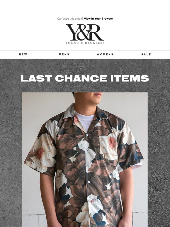 This is your last chance to pickup these styles