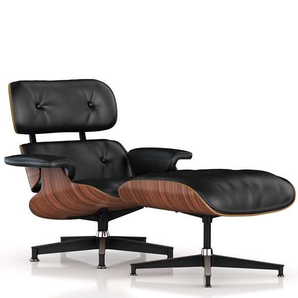 Image of Eames Lounge Chair and Ottoman - In Stock