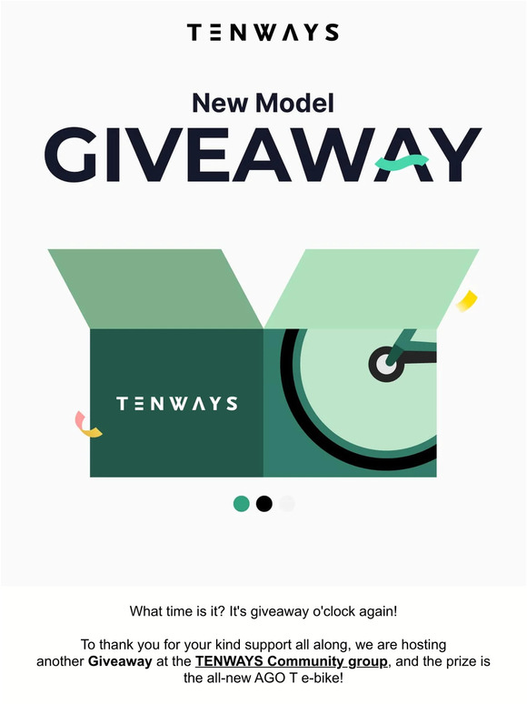 Tenways (US) Who wants the new ebike giveaway? Milled
