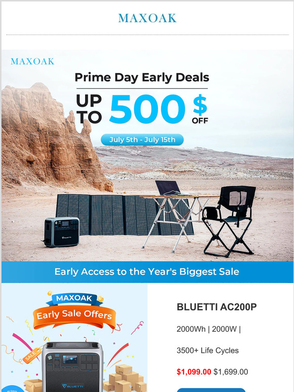 ⏰⚡️Start Prime Day Early with Up to 35% Off and a 30-day Price Match
