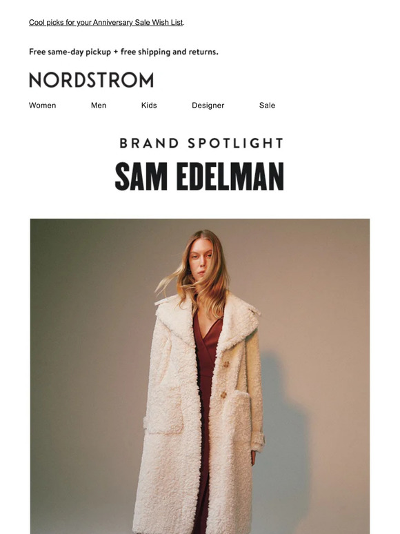 Nordstrom Brand Spotlight Sam Edelman Milled