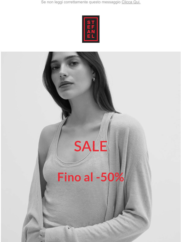 SALE IS HERE I Fino al -50% su tutto