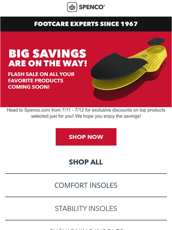 Big Savings on the Way!