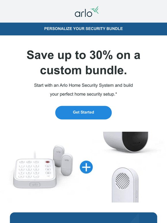Home security, personalized.