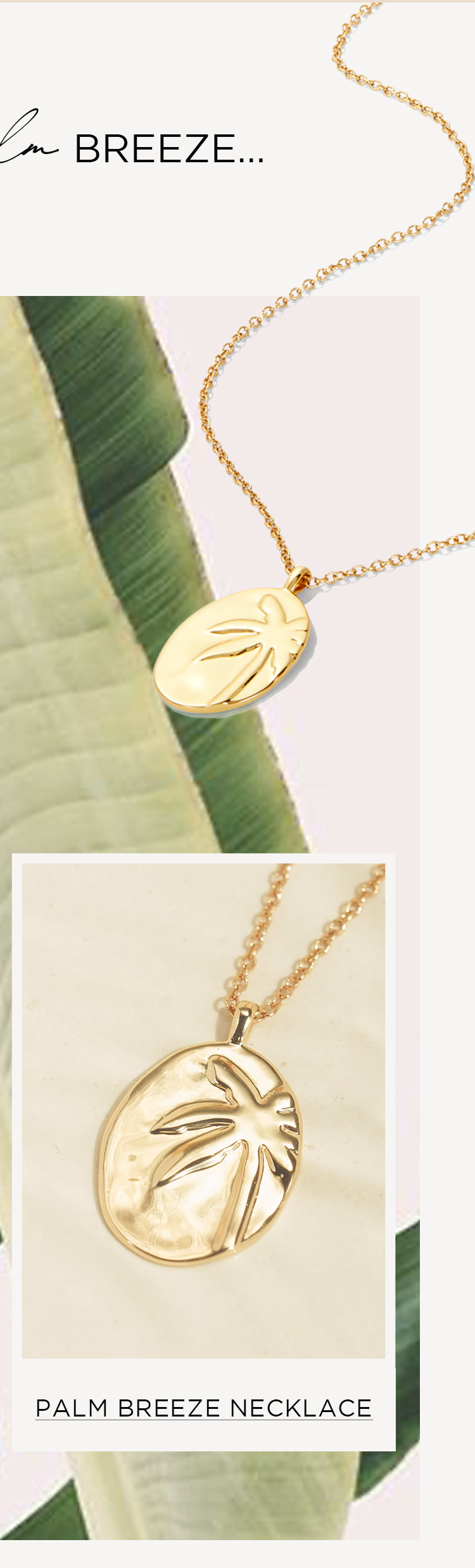Palm Breeze Necklace
