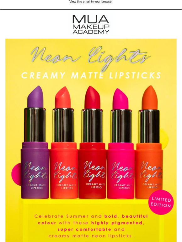 Spotlight on Neon Lipsticks 💋