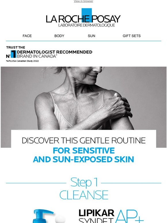 Routine For Sensitive And Sun-Exposed Skin