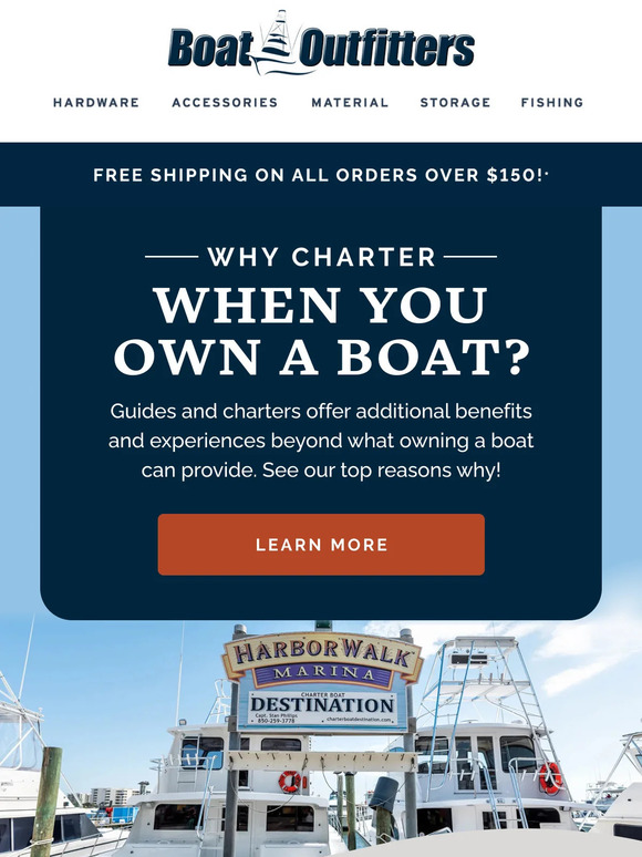 Boat Outfitters Could a charter be right for you? Milled